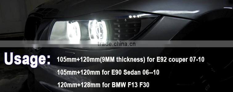 Xenon Headlight Switchback LED Angel Eyes Halo Rings Kit For BMW E90 E92 E93 M3 F30