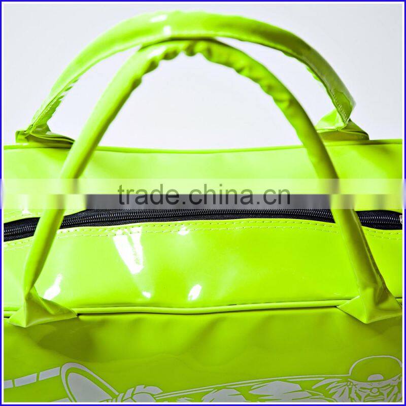 Made in China fashion foldable zipper canvas travel gym bag