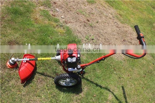 Hot CE Approval 2-Stroke,1.45KW Gasoline Brush Cutter/Grass Trimmer /hand push grass cutter