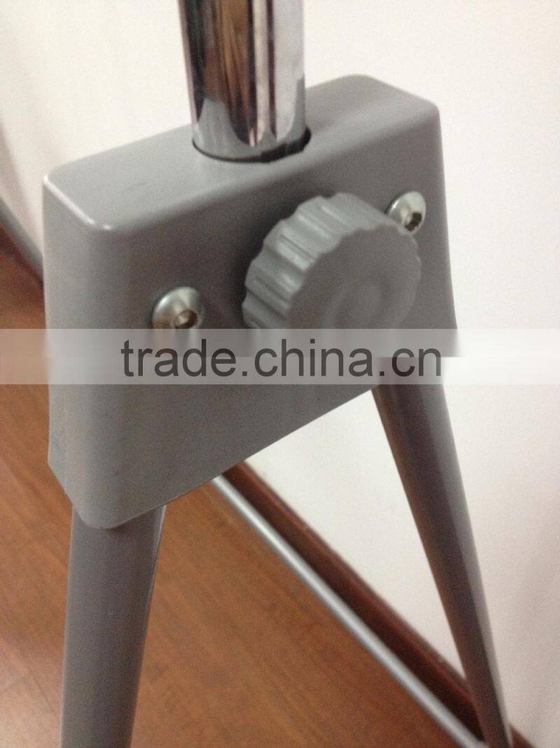 Movable Single Pole Telescopic Floor coat hanger clothes rack