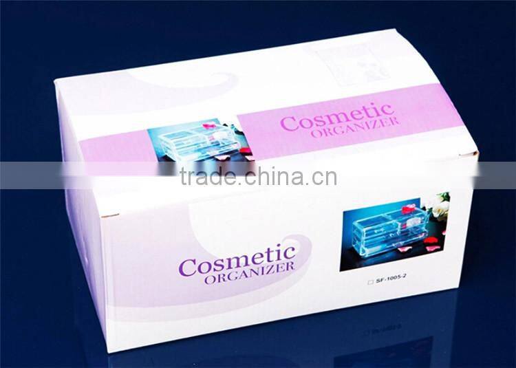 gift for girls transparent drawer type makeup container
