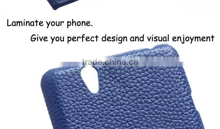 2016 Trending Products Fitness Crystal Handphone Cover Flip Case Cover For Sony Xperia C4 Case,Blank Sublimation Leather Case