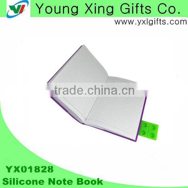 Funny silicone A6 size notebook