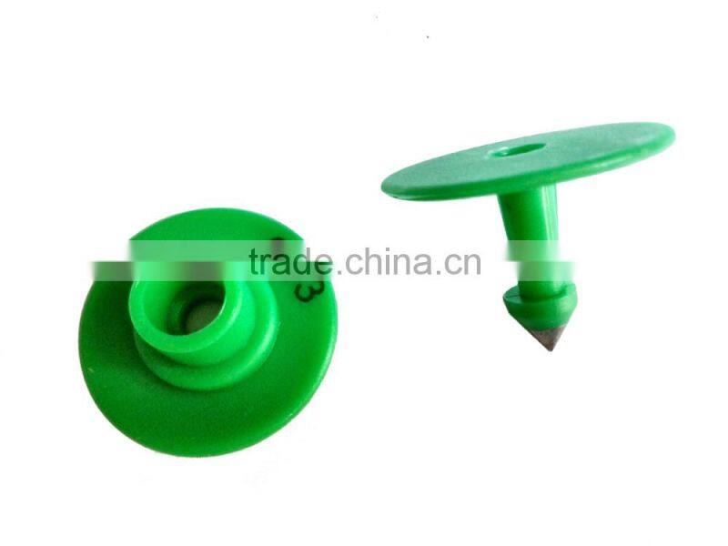 animal goat ear tag with TPU material