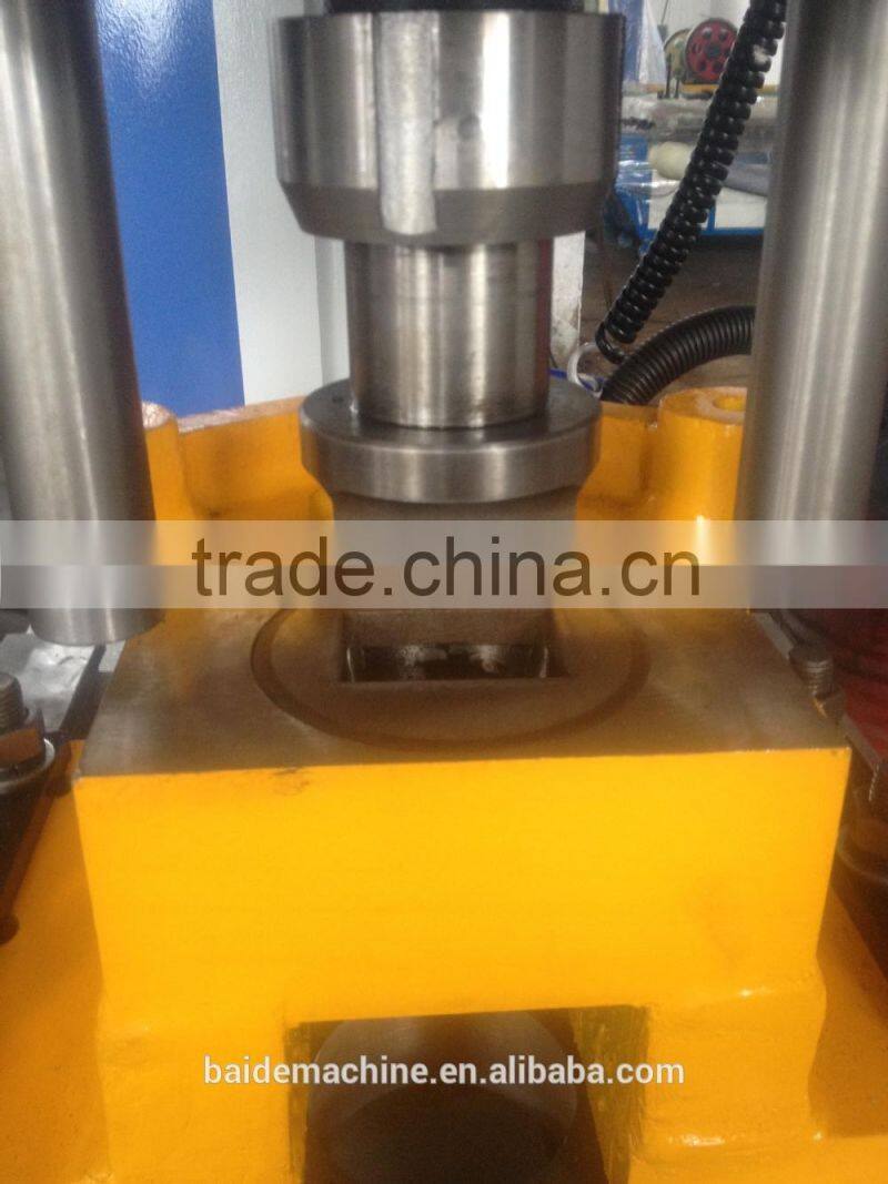 Q35Y Hydraulic double head steel punching machine,hydraulic aluminum sheet hole punching machine