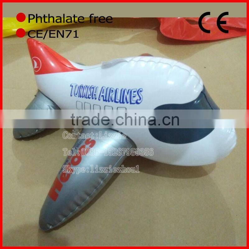 2016 High quality cheap inflatable airplane with logo