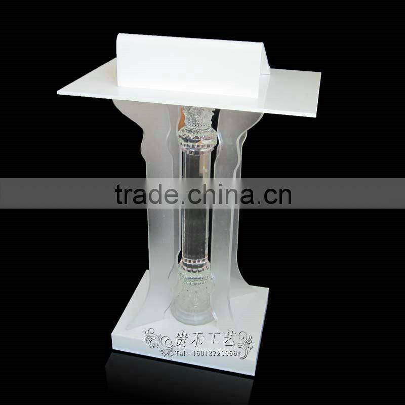 high-grade transparent acrylic church pulpit for sale