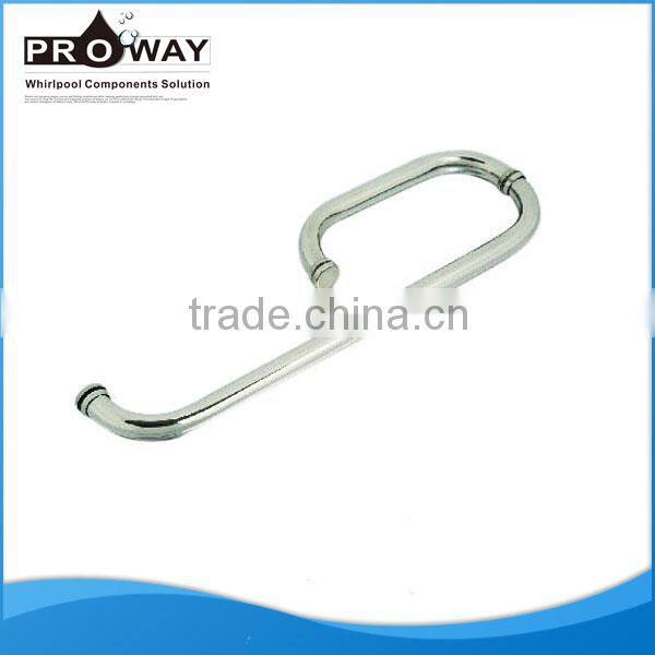 Shower Room Pull Handle For Glass Shower Doors Stainless Steel Glass Door Handle
