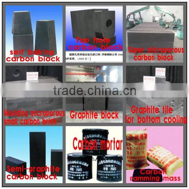 anti-erosion carbon bricks for phosphate producing