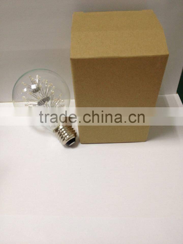 vintige retro G80/G95/G125 3W 2W Edison style bulb led start lamp decortion cafe bar
