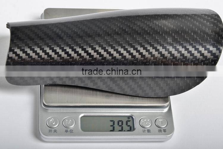 New Arrival 100% full Carbon Fiber shin guard / Strong carbon shin guard for football race