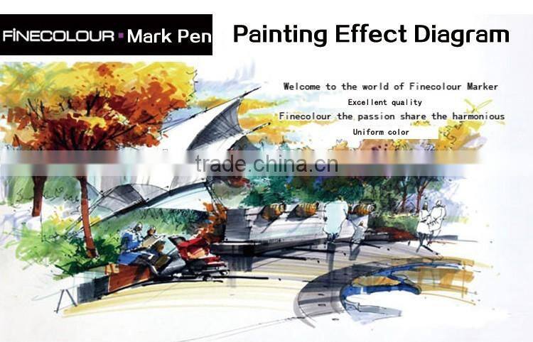 Bianyo Artist Double Headed Marker Set 36/48/60/72 Design Mark Pen Animation Design Paint Sketch Copic Markers for Drawing