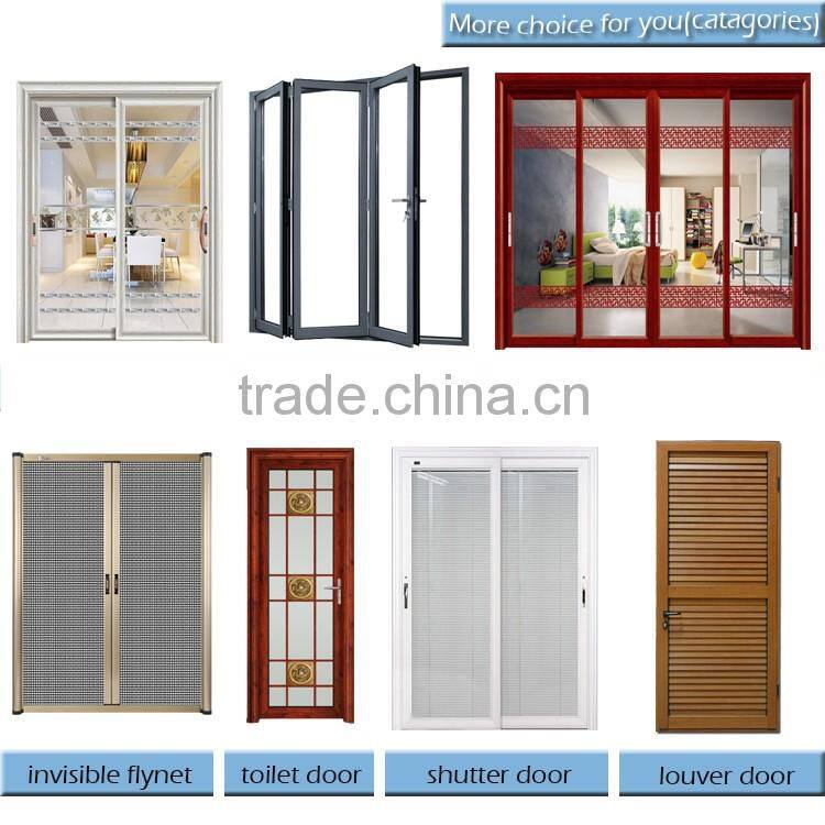 Aluminum extrusion profiles for prefabricated windows and doors
