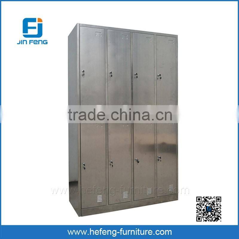 8 door stainless steel locker