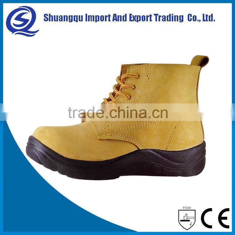personalized safety shoe manufacturer/brown military shoe leather