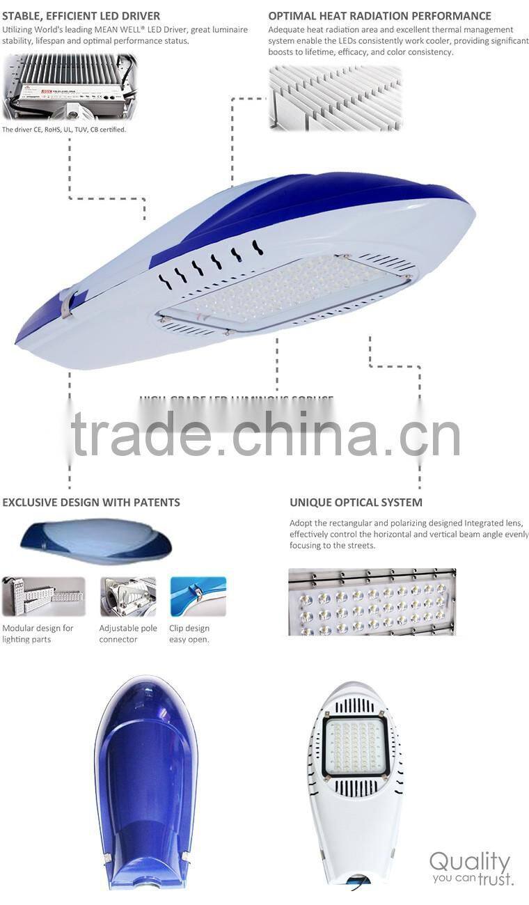 New product 2016 led lamp housing best price street lights made in china