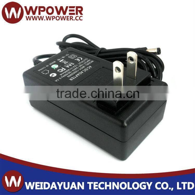 9V 2A dc Power Supply adapter with CE for instruments