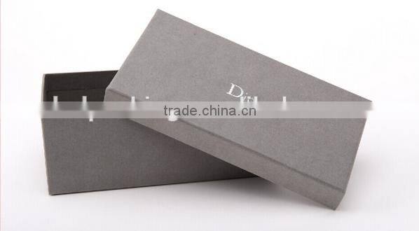 custom luxury paperboard material silvery box,gift box ,shoes box