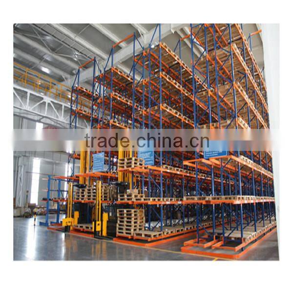 warehouse storage Narrow aisle pallet rack shelving