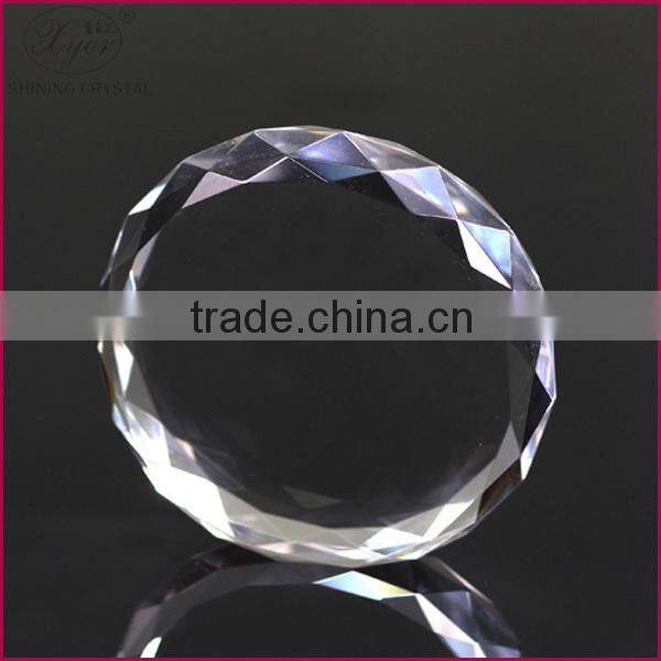 nature crystal round blank