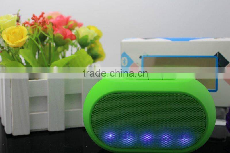 China Manufacture Wireless Bluetooth Lighted Speaker, Wireless Bluetooth Speaker With Microphone