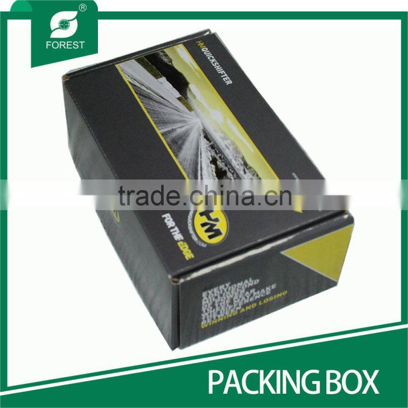 STANDARD SIZE CORRUGATED SHOES PACKAGING BOX WITH PRINT