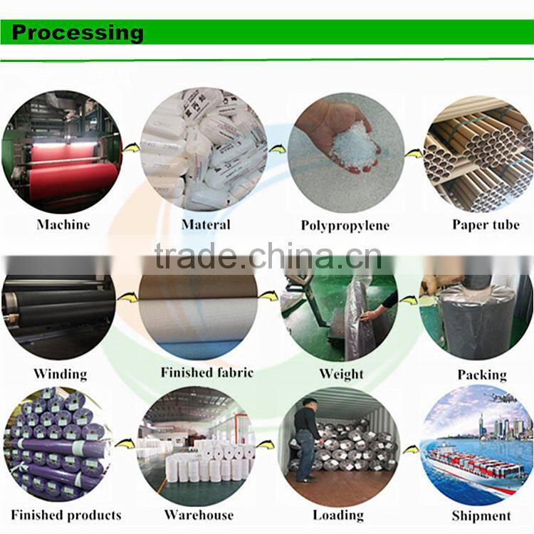 50m nonwoven fabric polypropylene , 40gsm waterproof nonwoven fabric transparent , eco pp nonwoven fabric OEM 160CM