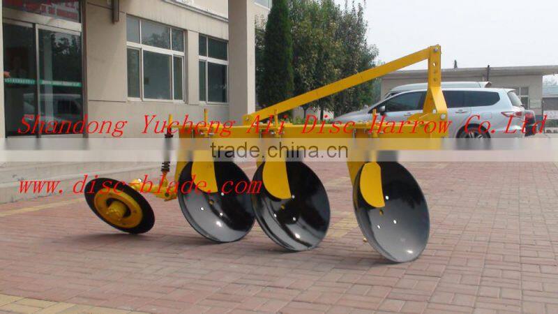 tractor disc ploughing machinery