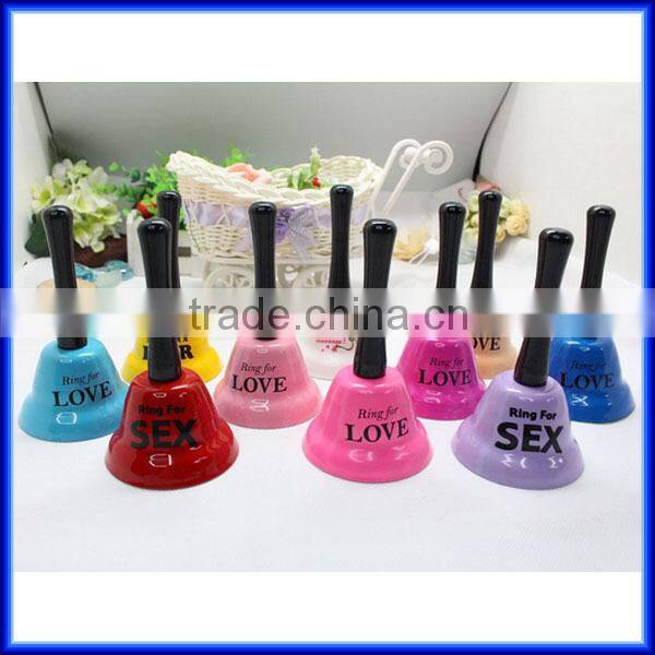 Novelty metal cow bell/metal round bells/ring bell for sex