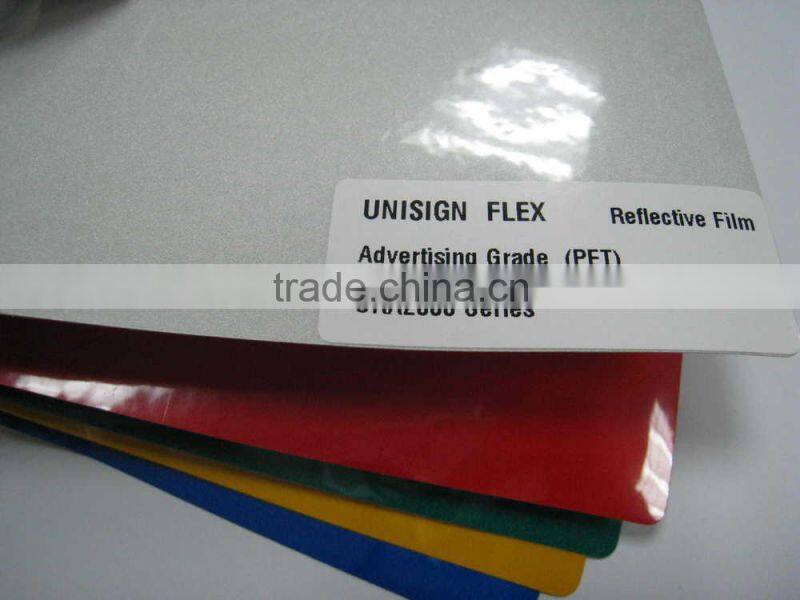 Unisign Self Adhesive Reflective Vinyl Self Adhesive Reflective Vinyl as Advertising Material