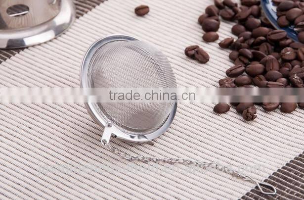 2015 Creative High Quality Stainless Steel Mesh Tea Ball