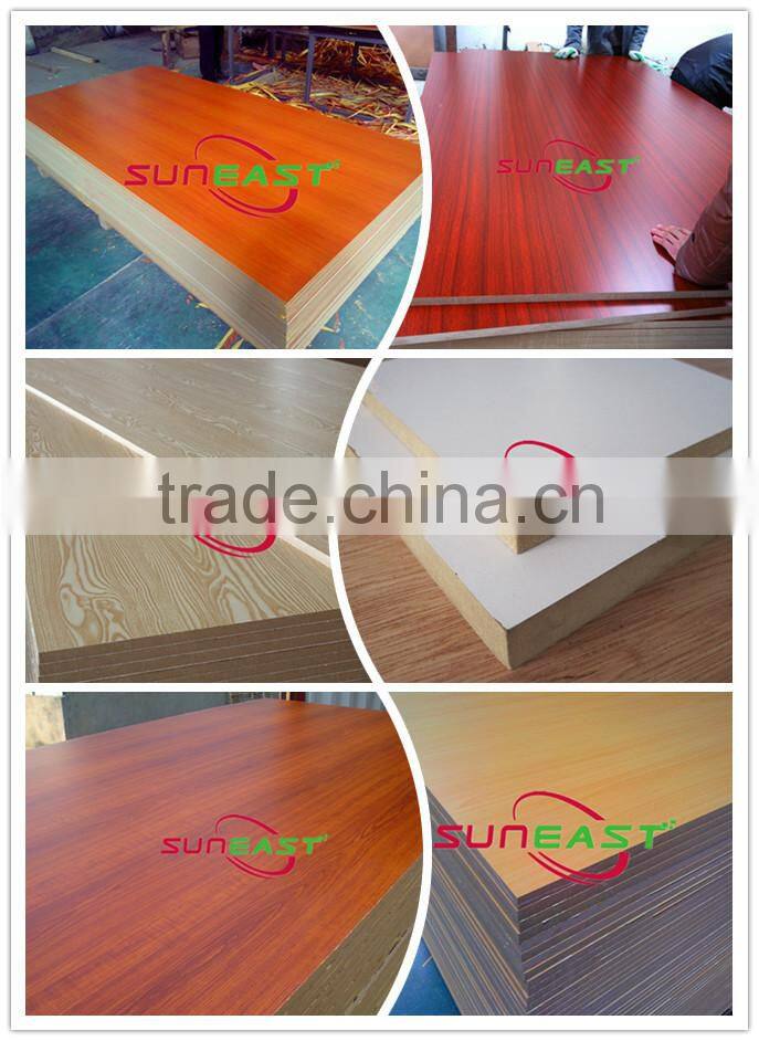 melamine 18mm slotted MDF board