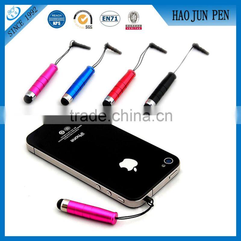2016 Good Quality Metal Short Touch Stylu Pen Promotional Gift