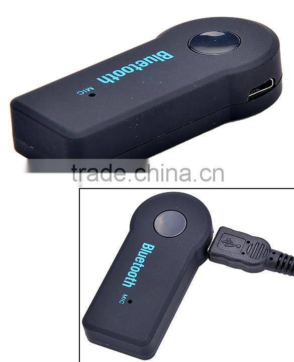 3.5mm Car Home Stereo Audio Bluetooth Hands-free Music Receiver Mic Cable Adapter SV007306