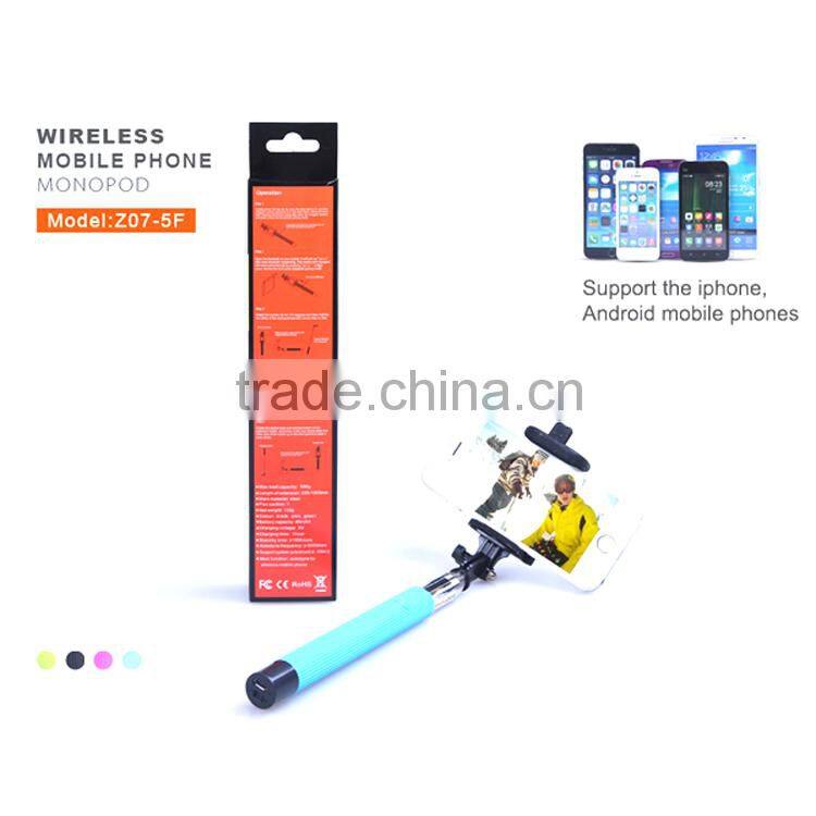 Gift for christmas shenzhen selfie stick with remote control