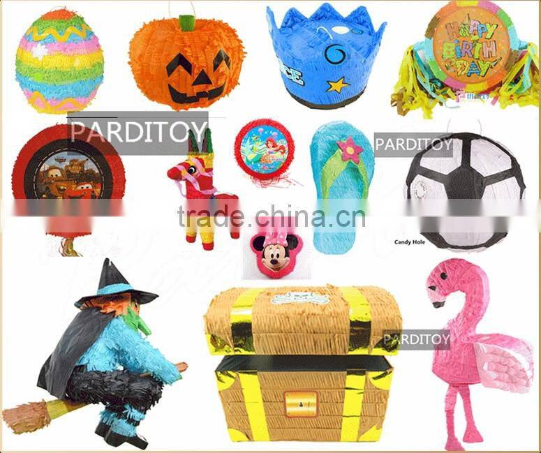 2016 Factory rainbow donkey pinata manufacturers