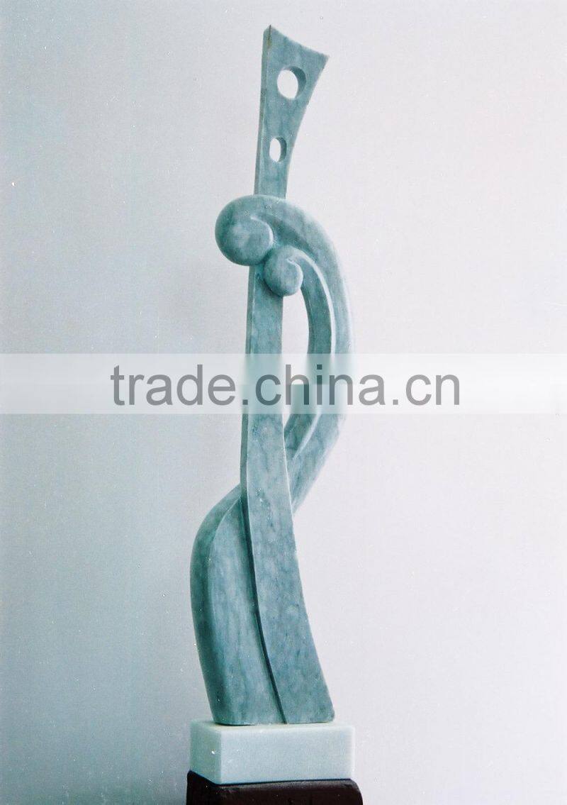 White Woman Statue Abstract Art Marble Hand Carving Sculpture For Garden, Home, Street, Decoration And Restaurant