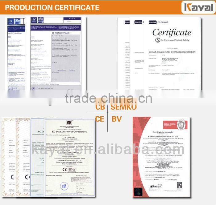 high quality AC Combined Thermal Overload relay Circuit Breaker