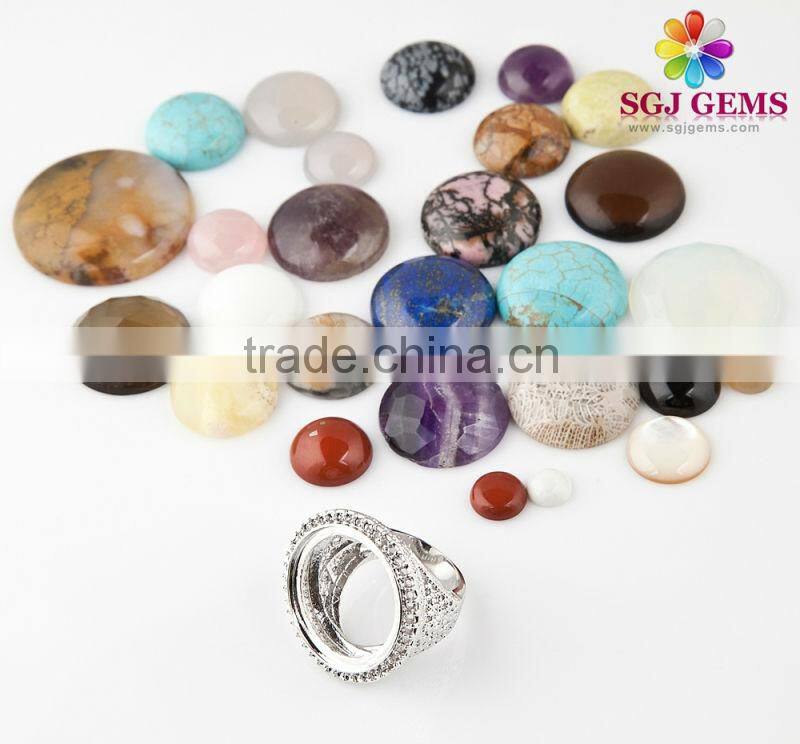 White gemstone rock crystal clear quartz point Brass earring for women-silver plated earring unique jewelry design