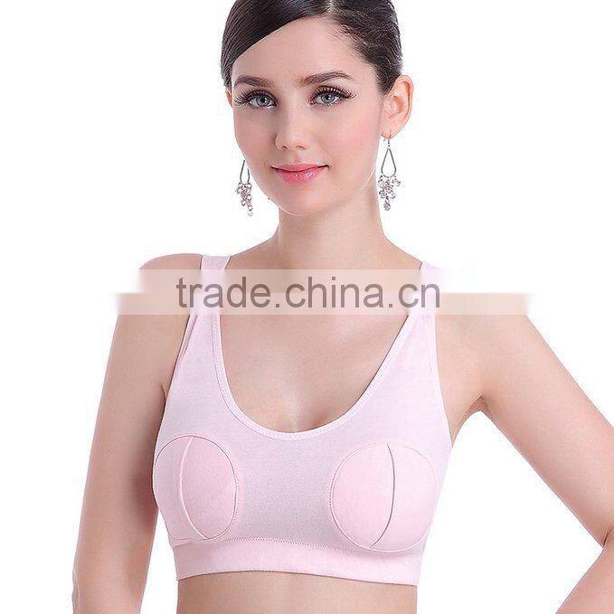 Women's 3 Color Nursing Hands Free Pumping Bra Breast Feeding