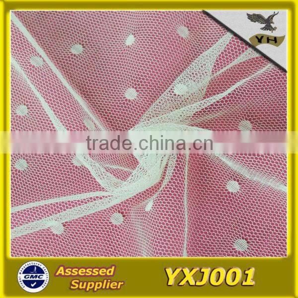 wear-resisting mosquito net fabric in dot design