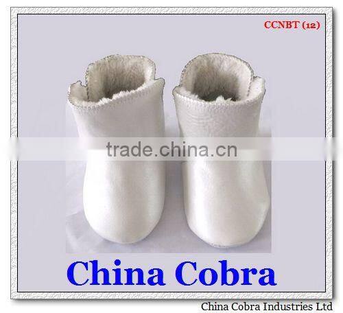 newest hotsale leather baby snow boots winter boots kids boots