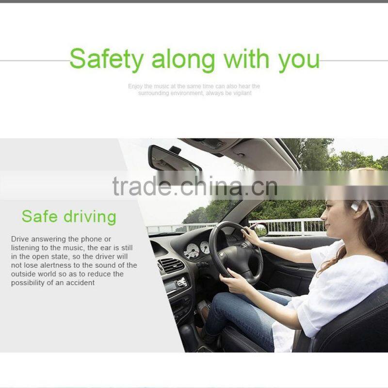 fashonable Bone-conducted bluetooth sports stereo earphone