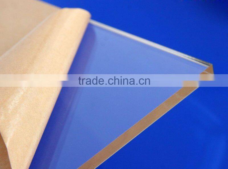 China factory wholesale 3mm transparent and clear cast acrylic sheet
