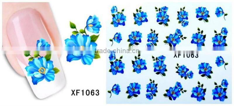 new fashion 2016 Japan style water transfer nail art sticker for DIY nail art decoration