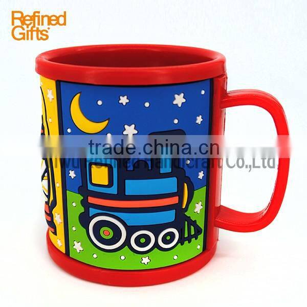 PVC rubber Coffee cup Mug Dog Mugs Promotional party Gifts