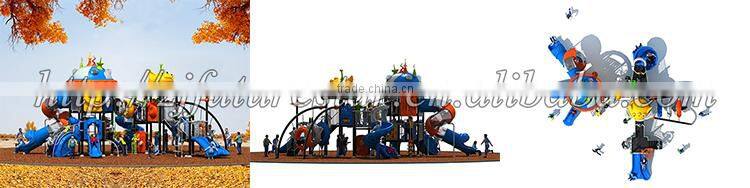 Beautiful eco-friendly LLDPE dream-sky style plastic slide with 14 optinal sizes