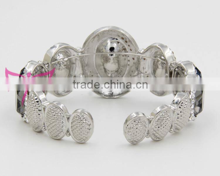 Easam Latest Wholesale Price Alloy crystal infinity bracelet