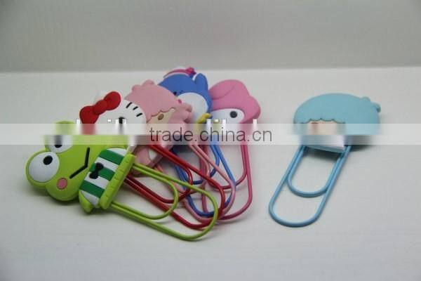 whosale Nice Design Silicone Bookmark Fancy Bookmark