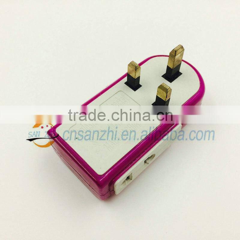 Smiling face design UK EU standard Wireless power plug electrical switch and socket european power board